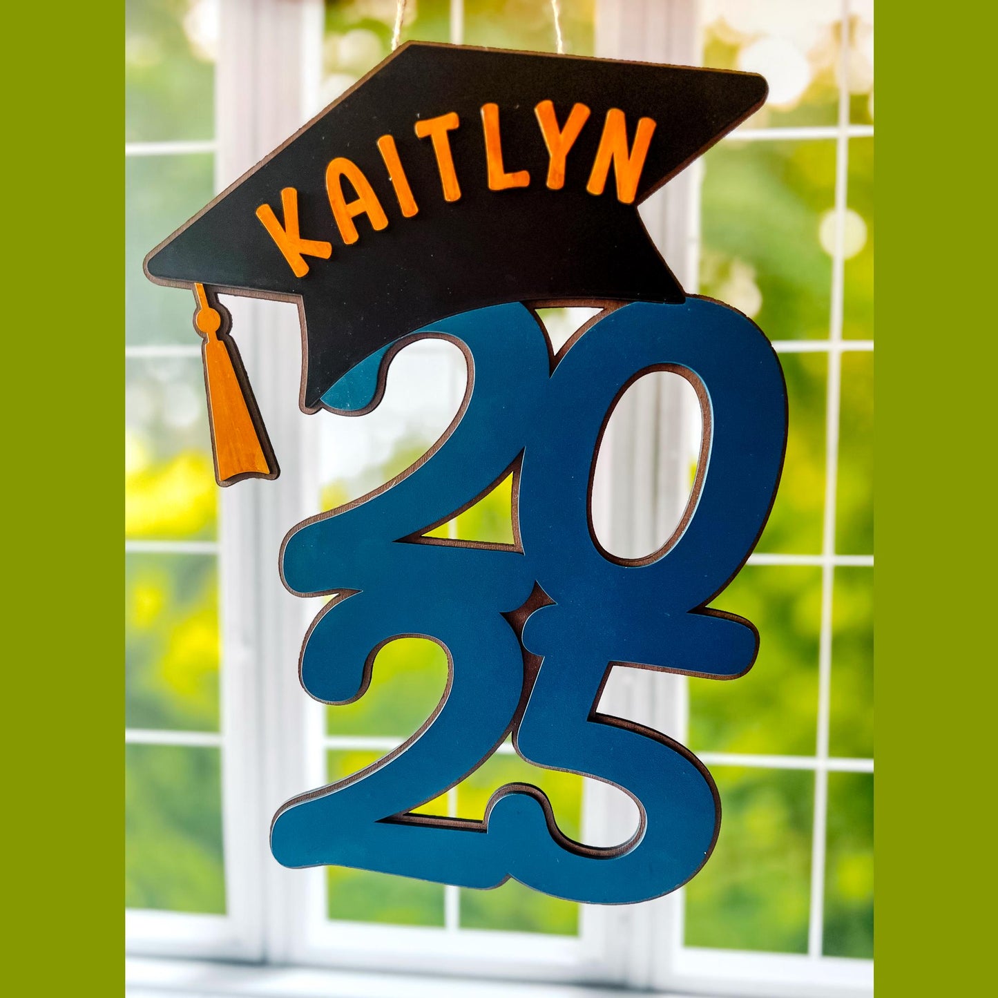 Class of 2025 Graduation Door Hanger SVG