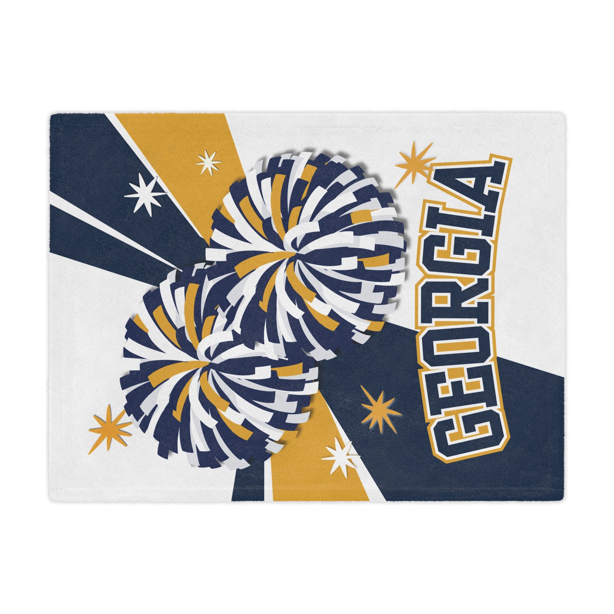 Personalized Cheer Minky Blanket