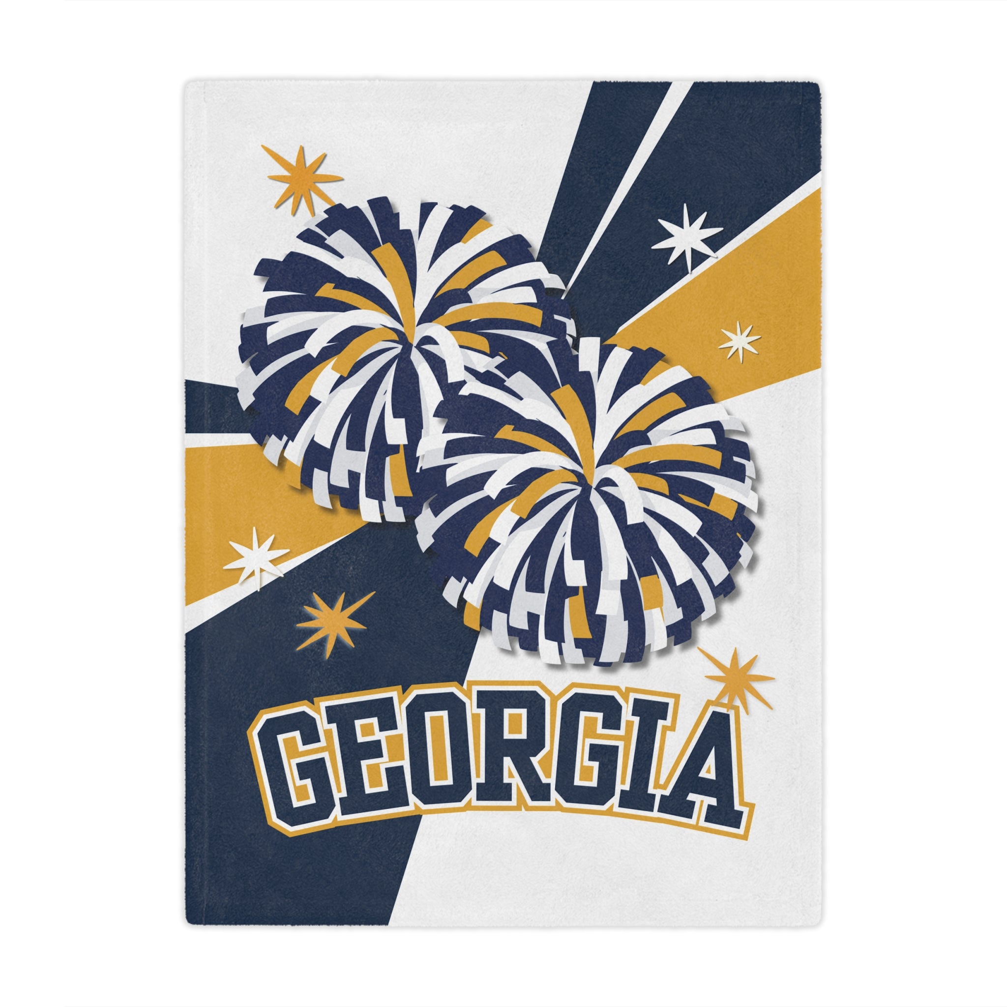 Personalized Cheer Minky Blanket