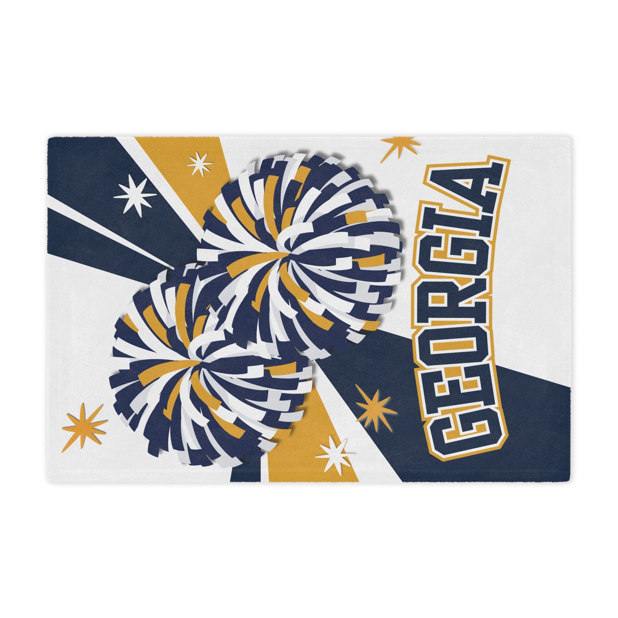 Personalized Cheer Minky Blanket