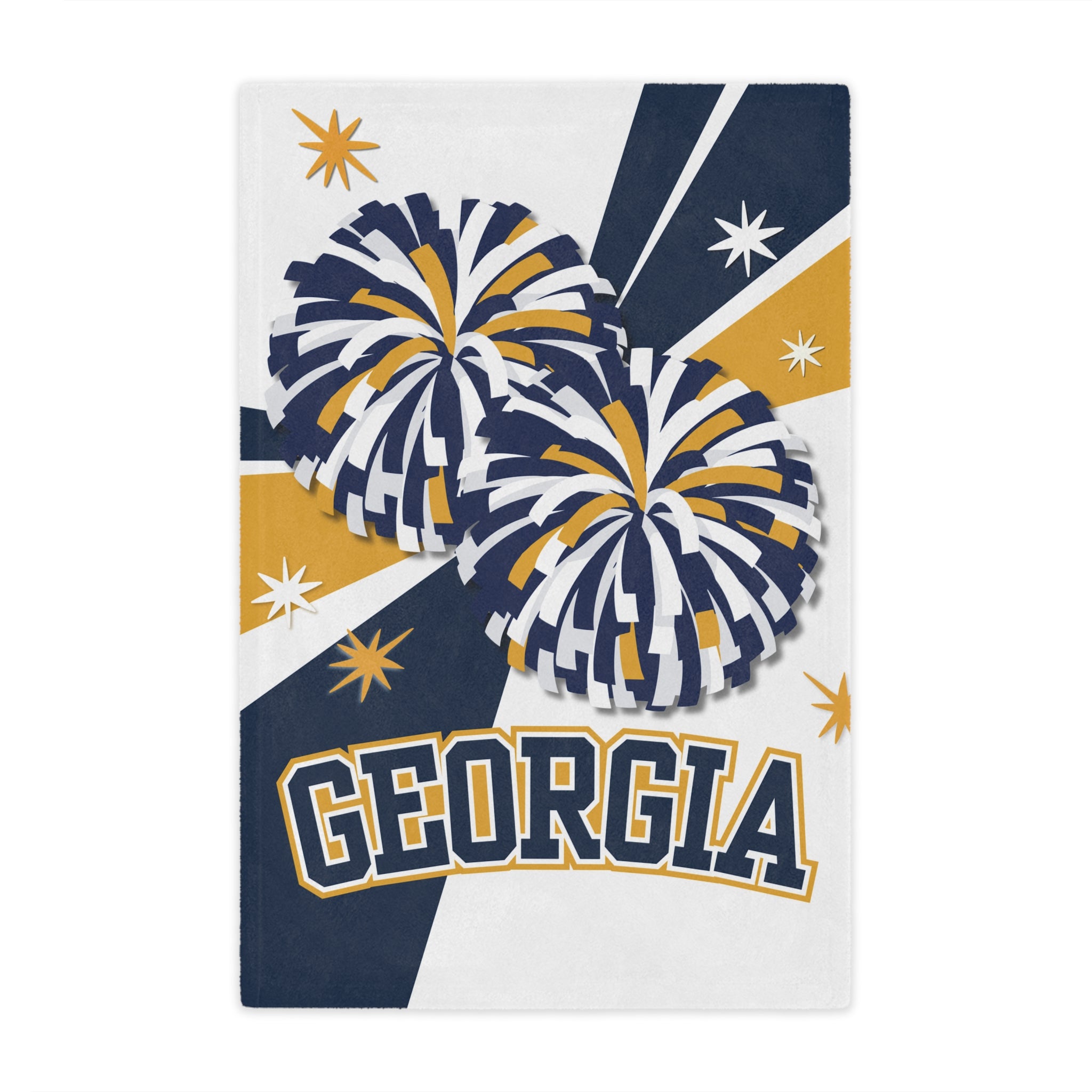 Personalized Cheer Minky Blanket