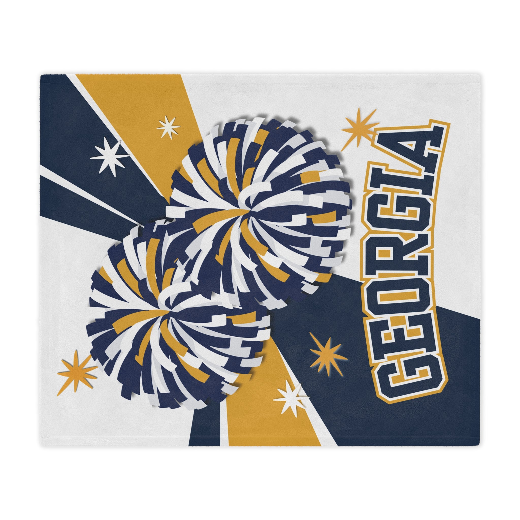 Personalized Cheer Minky Blanket