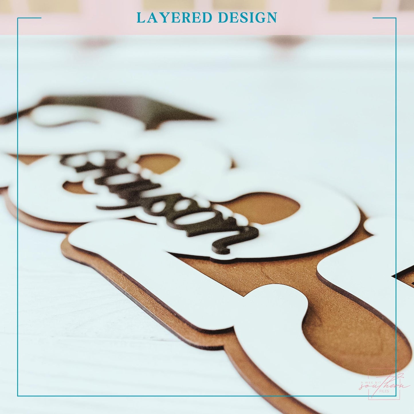 Personalized Graduation Signing Board SVG File