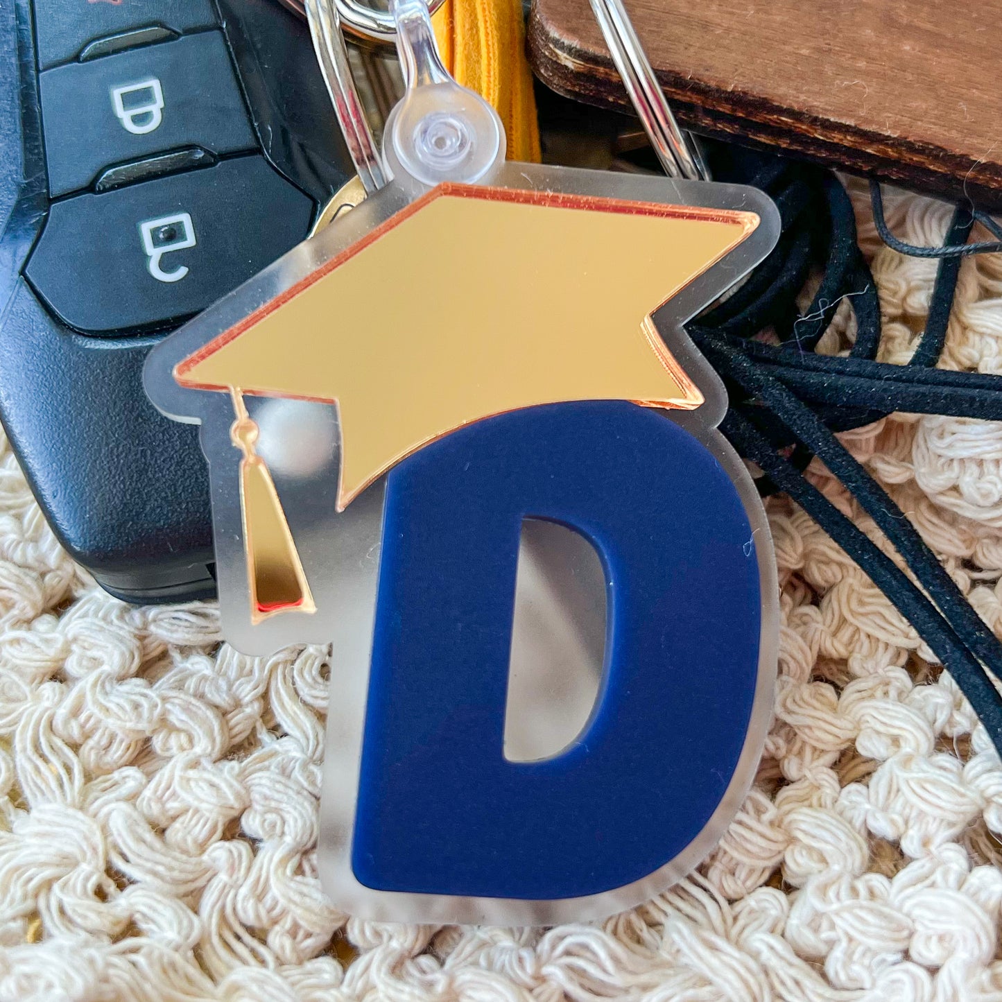 Personalized Graduation Keychain
