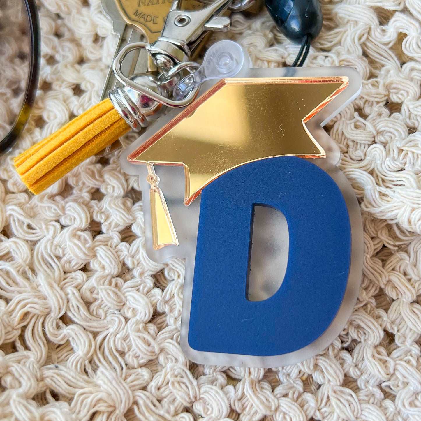 Personalized Graduation Keychain