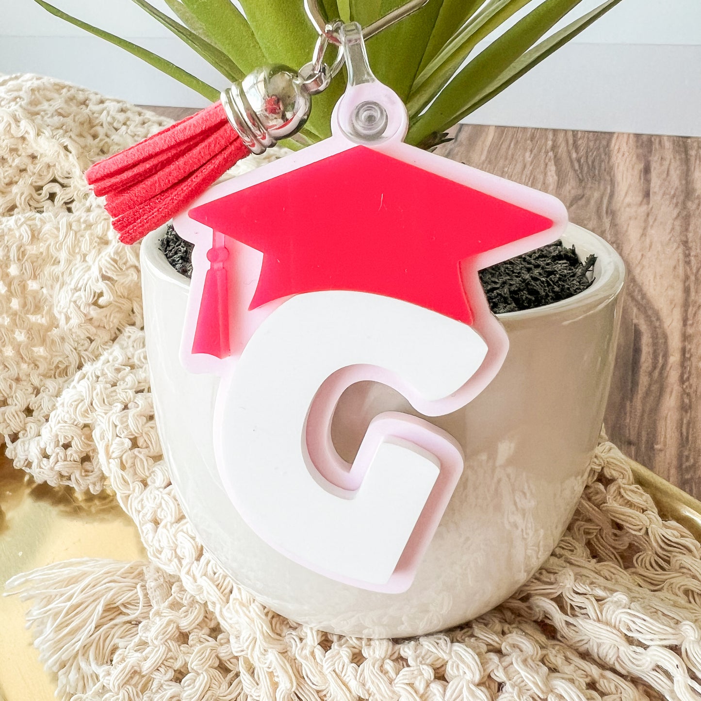 Personalized Graduation Keychain