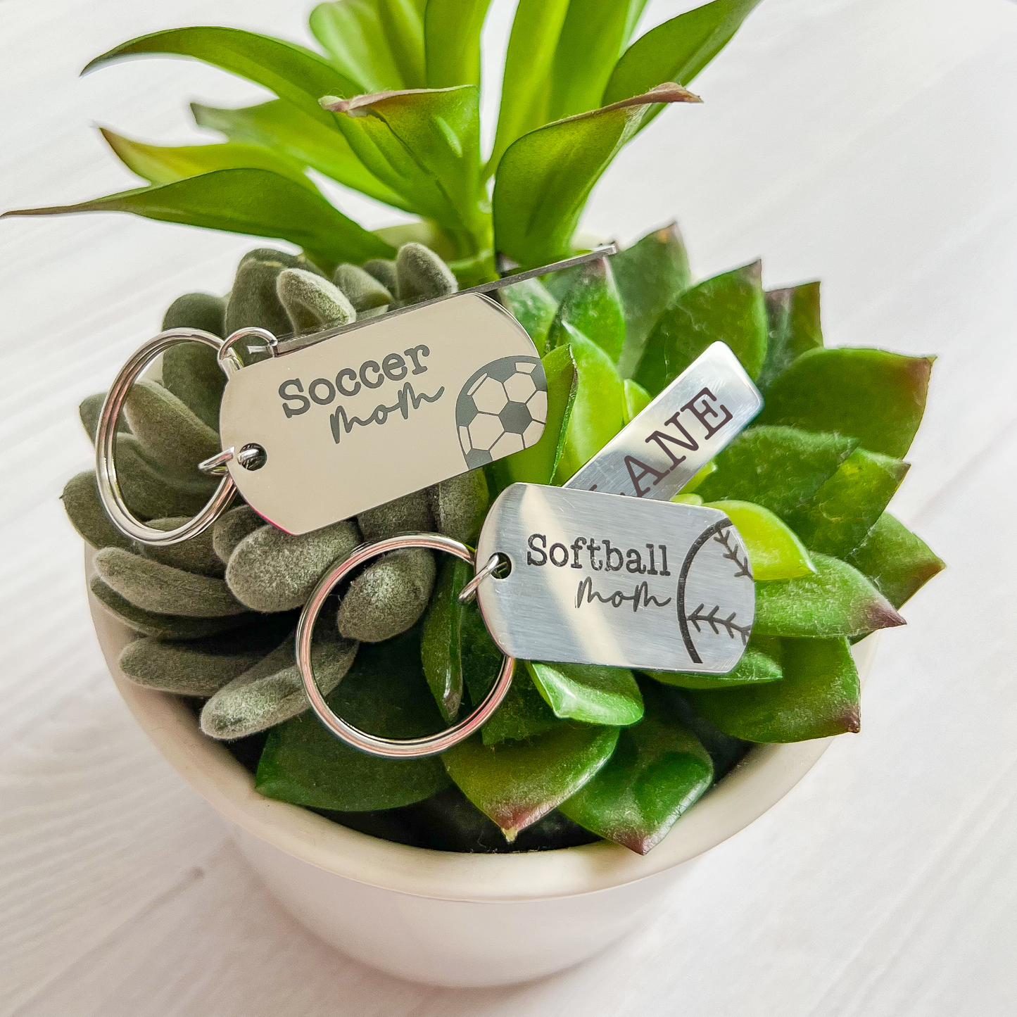 Sports Mom Keychain