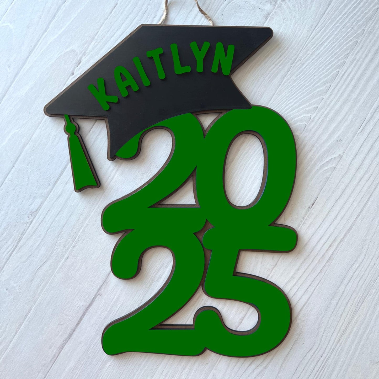 Class of 2025 Graduation Door Hanger SVG