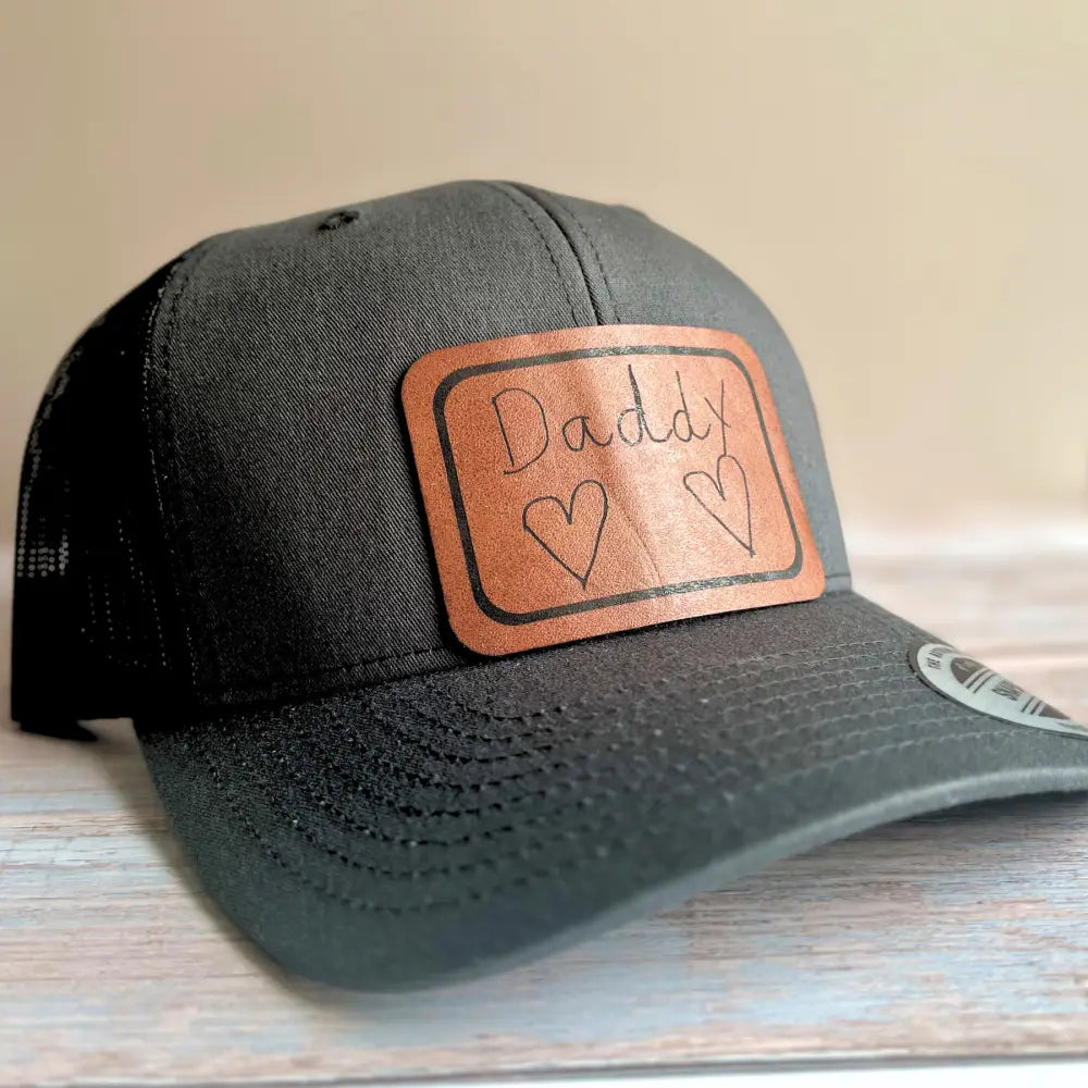 Dad or Grandpa hat - Children’s drawing or handwriting - Physical Product