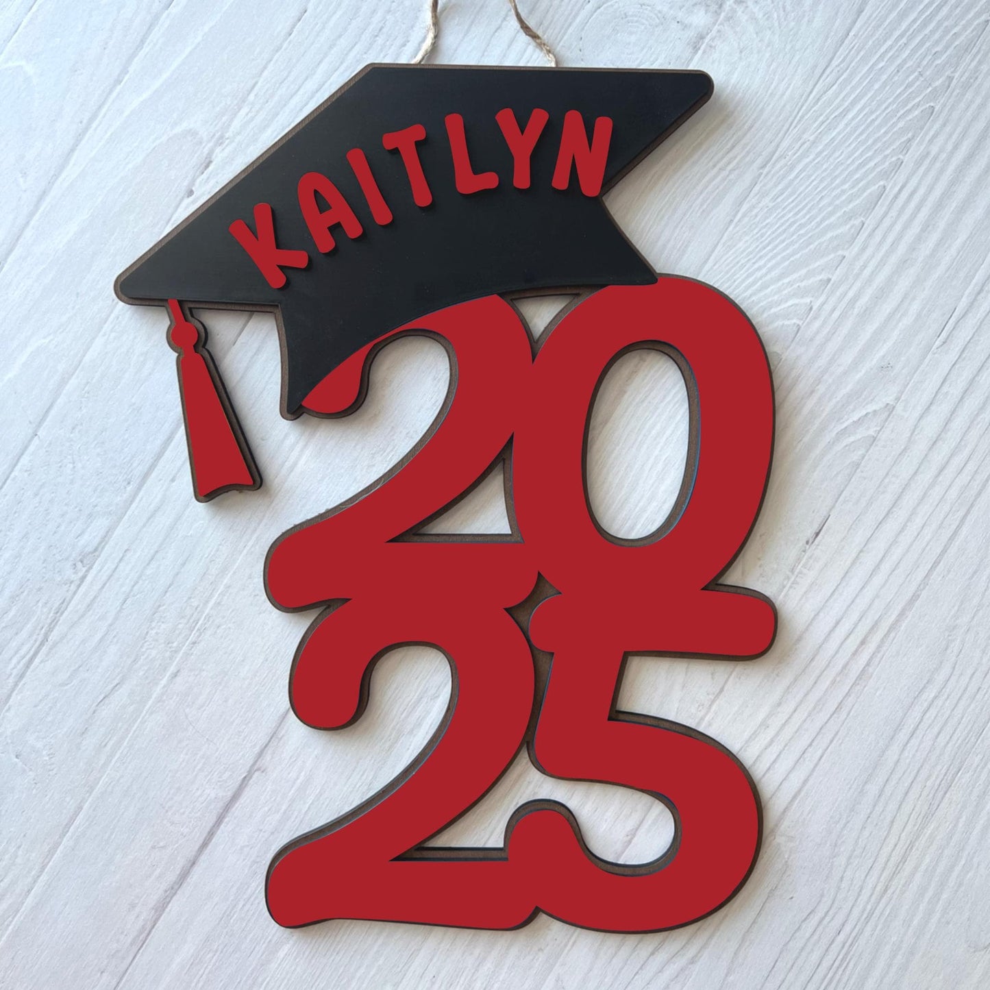 Class of 2025 Graduation Door Hanger SVG