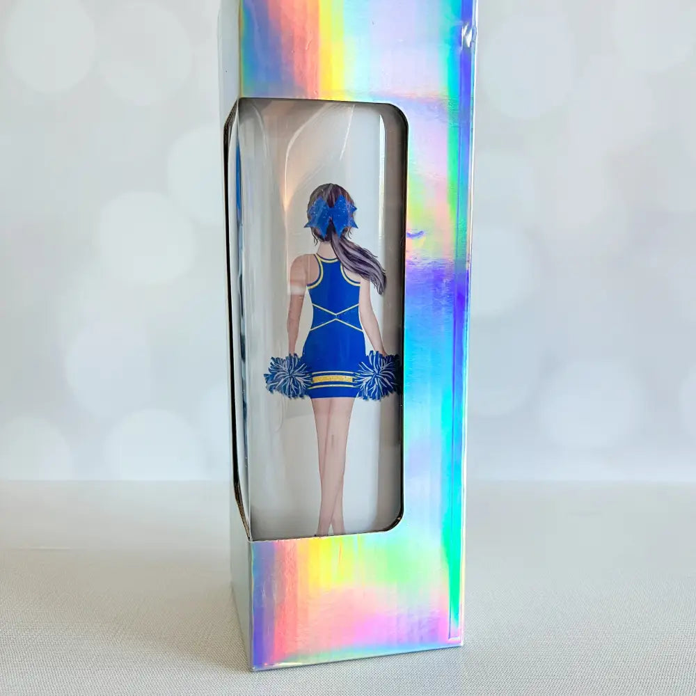 Personalized Cheer Cup – Custom UV Printed 20oz Tumbler with Handle - Physical Product