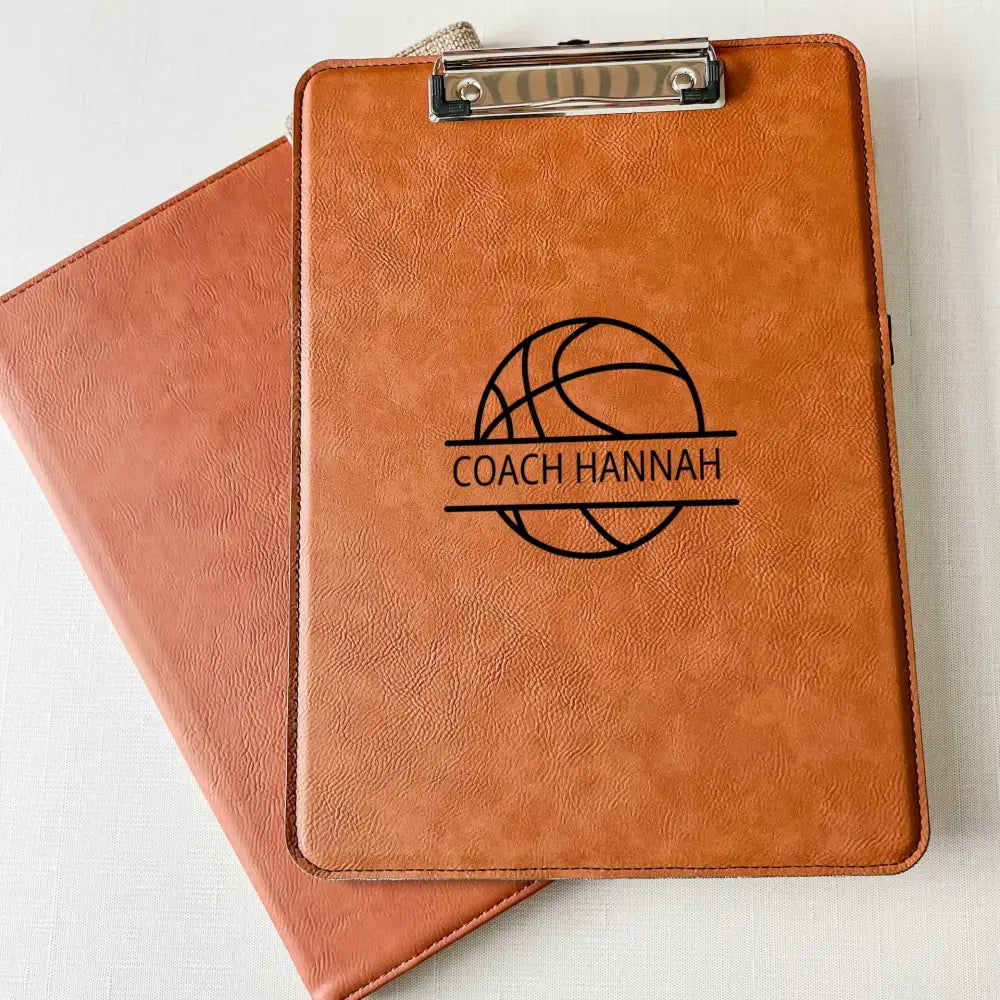 Personalized Coach Clipboard - Front Only / 2 - Physical Product