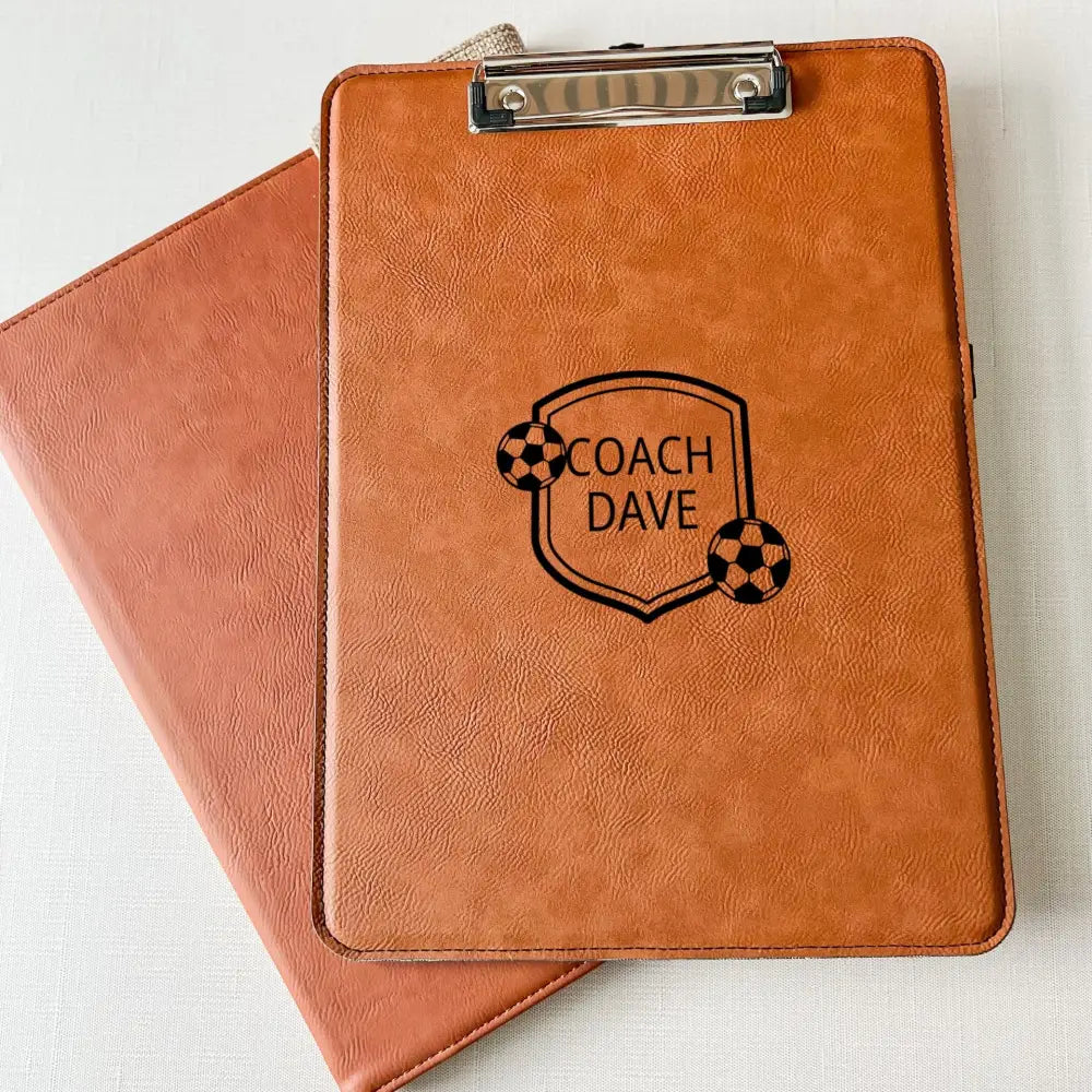 Personalized Coach Clipboard - Front Only / 4 - Physical Product