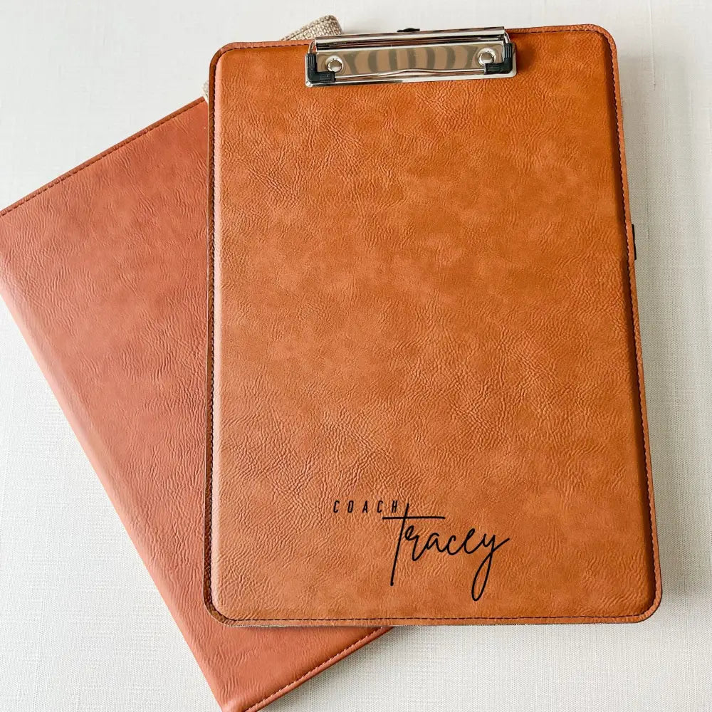 Personalized Coach Clipboard - Front Only / 5 - Physical Product