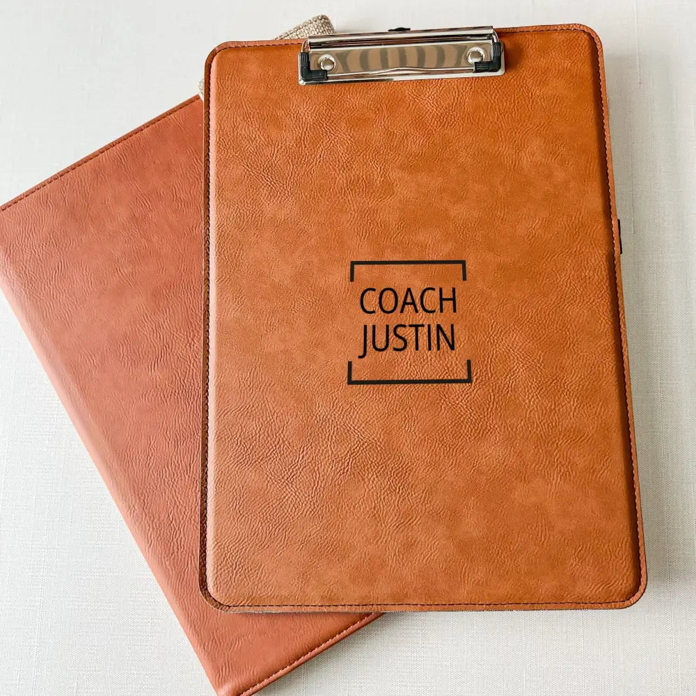 Personalized Coach Clipboard - Front Only / 6 - Physical Product