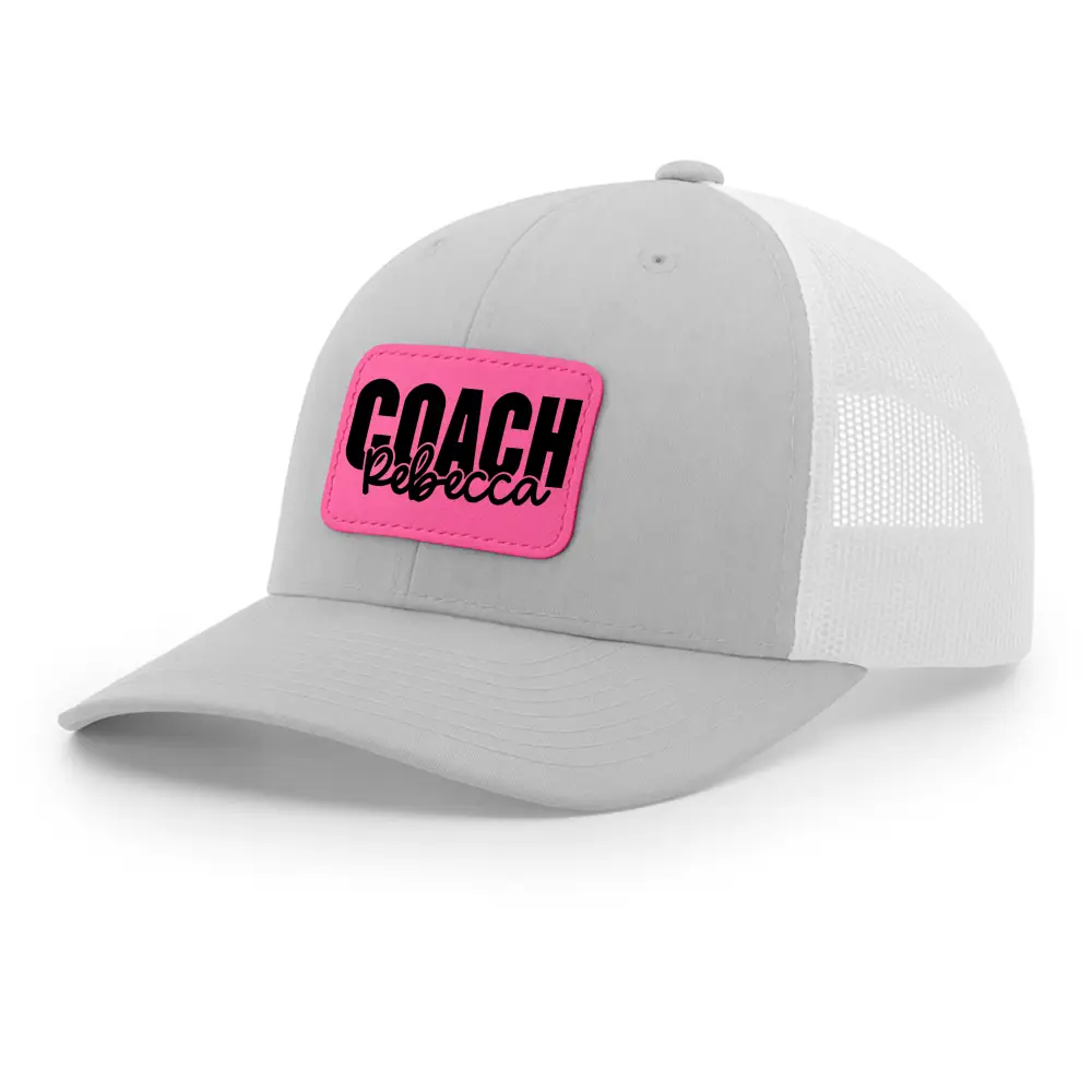 Personalized Coach Hat - Physical Product