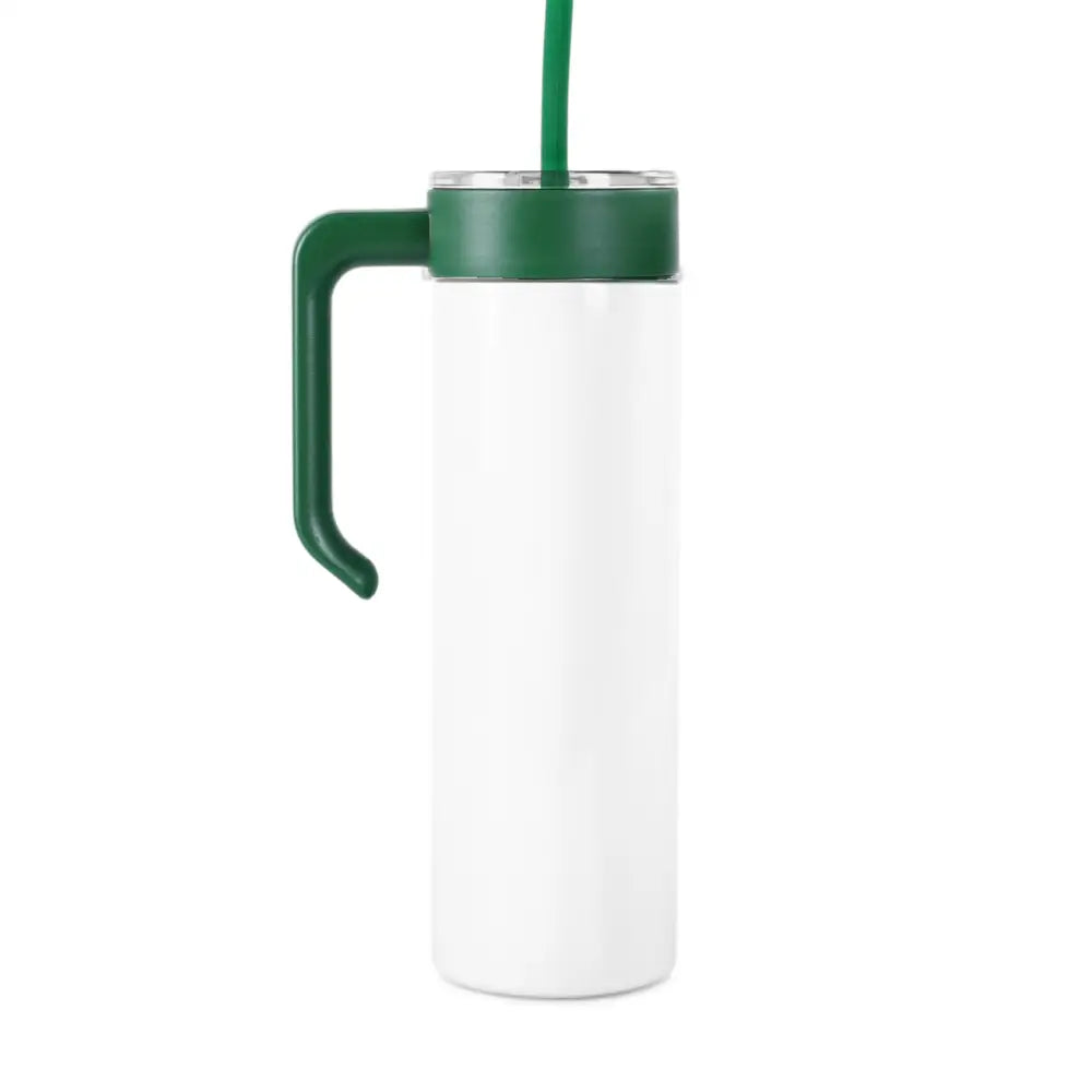Personalized Volleyball Cup – Custom 20oz UV Printed Tumbler with Handle - Physical Product