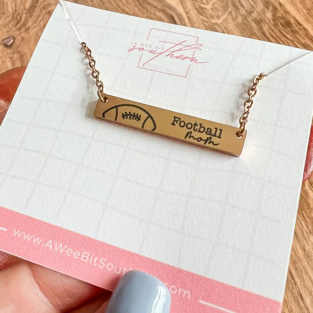 Sports Mom necklace - Physical Product