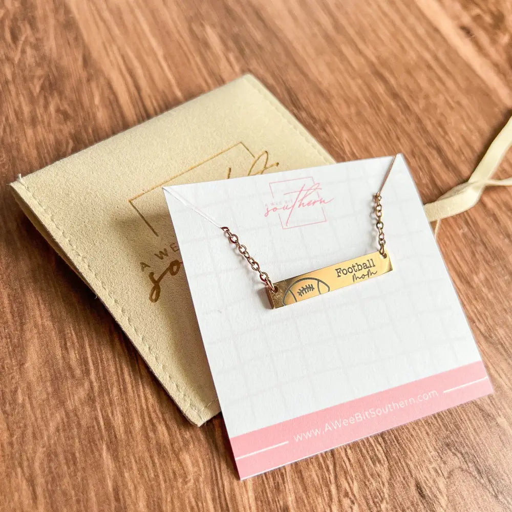 Sports Mom necklace - Physical Product