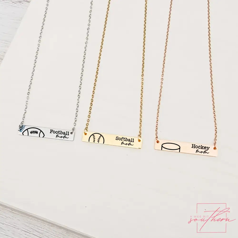 Sports Mom necklace - Physical Product