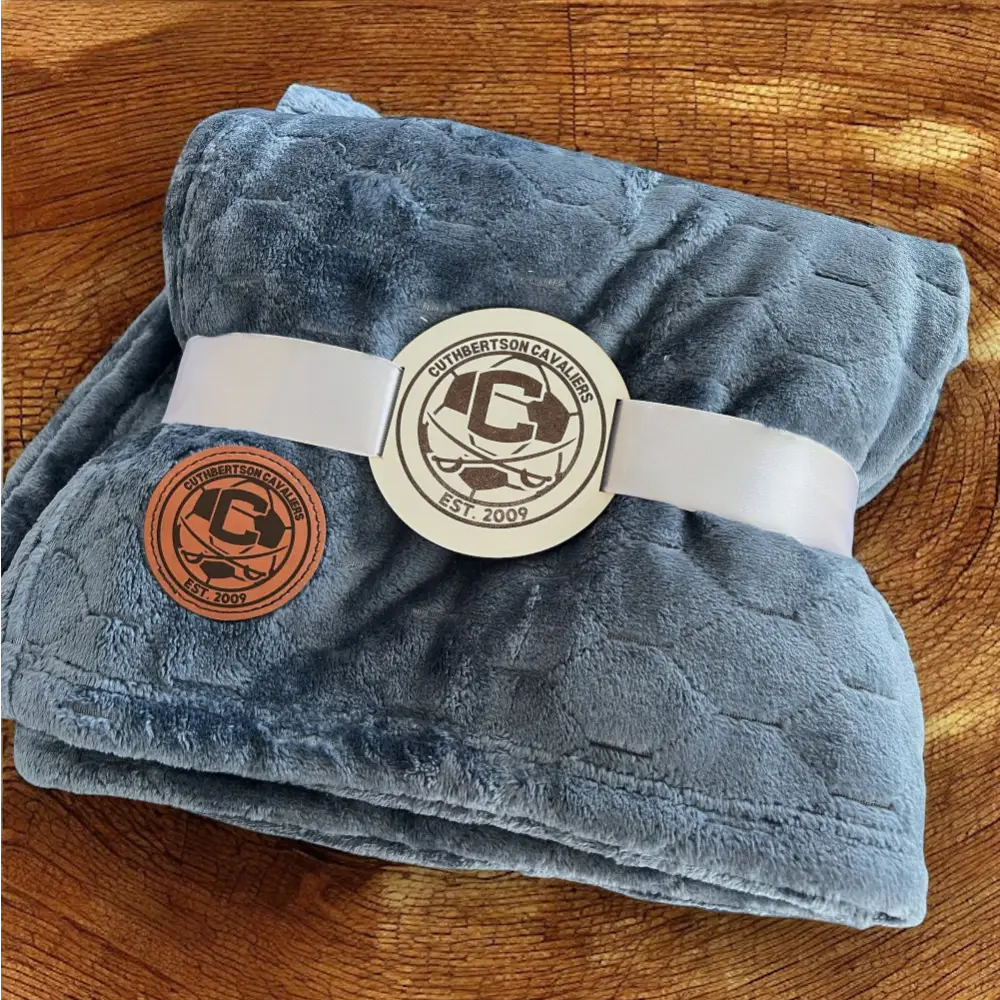 Sports team blanket keepsake - Navy / Yes - Physical Product