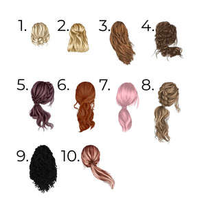 Hair style options