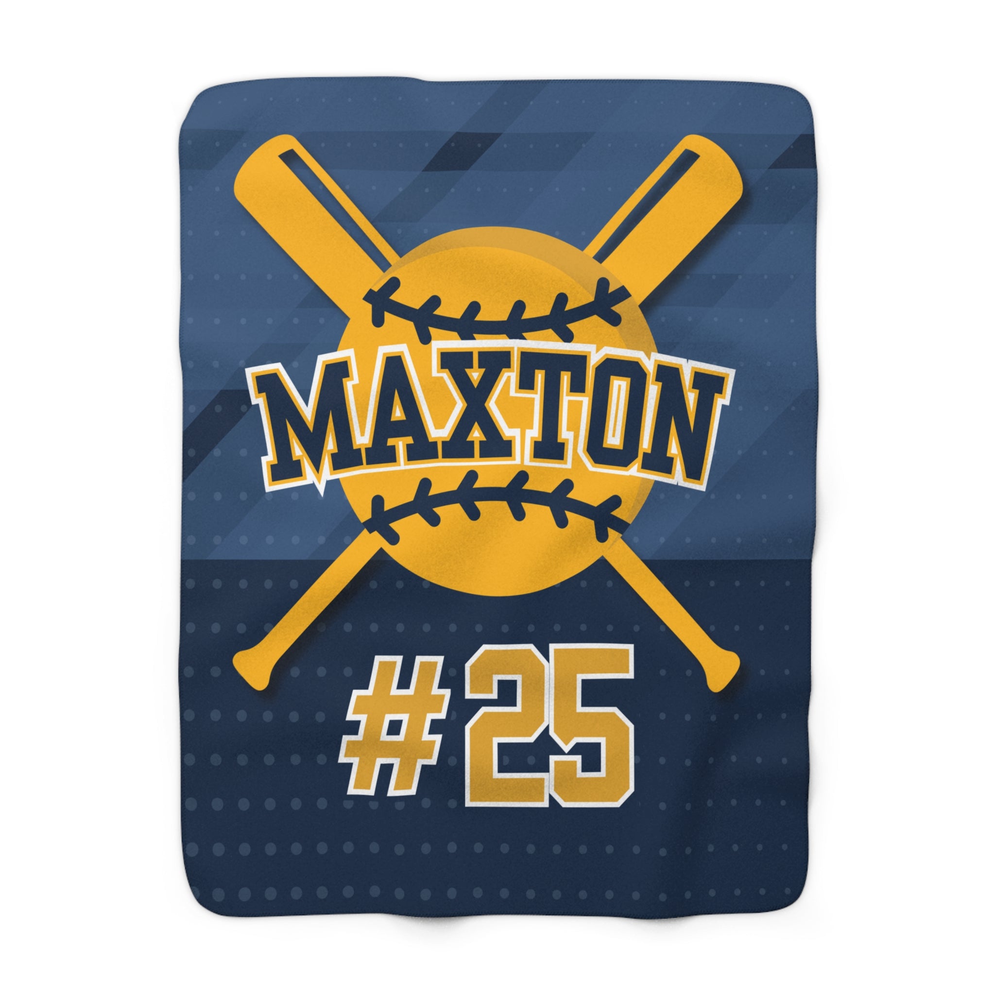 Baseball Sherpa Blanket – Personalized Comfort & Classic Style