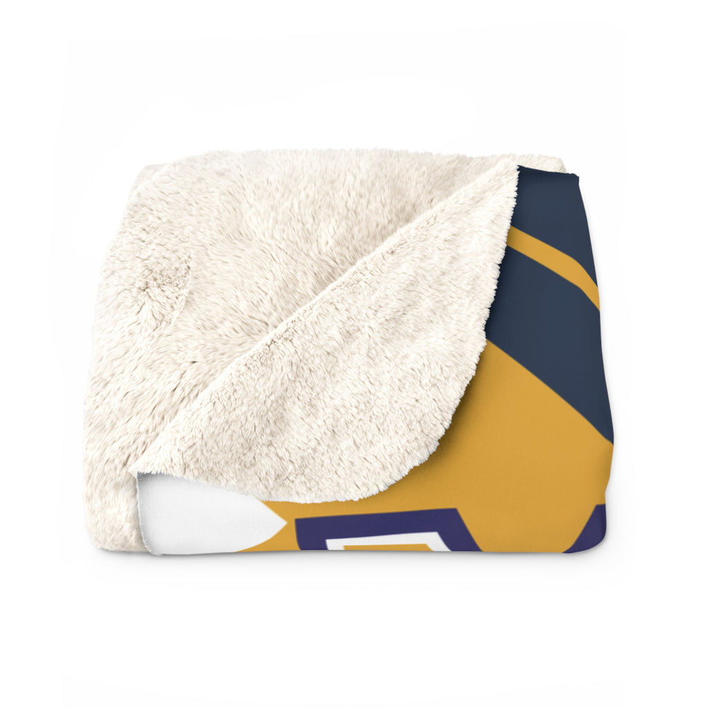 Volleyball Sherpa Blanket – Personalized Comfort & Team Spirit