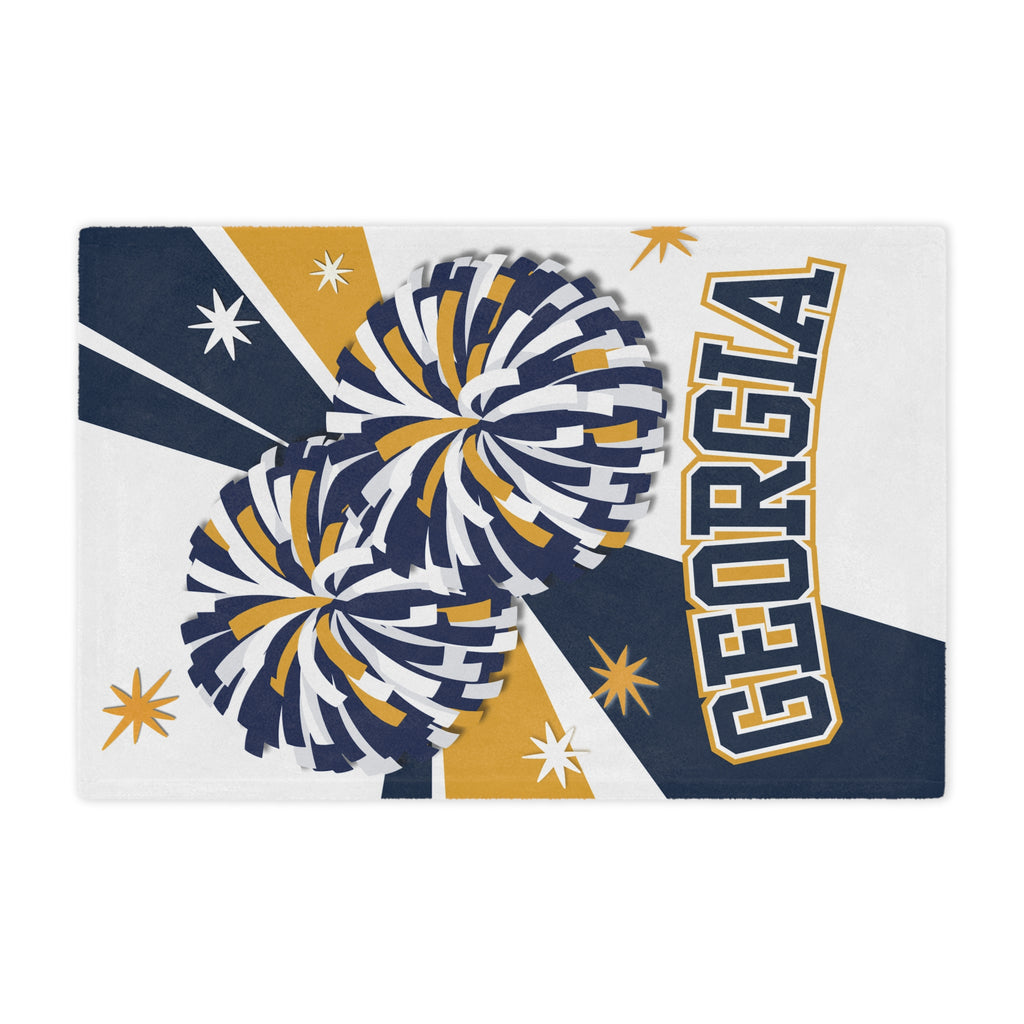Cheer Minky Blanket – Personalized Team Spirit & Cozy Comfort