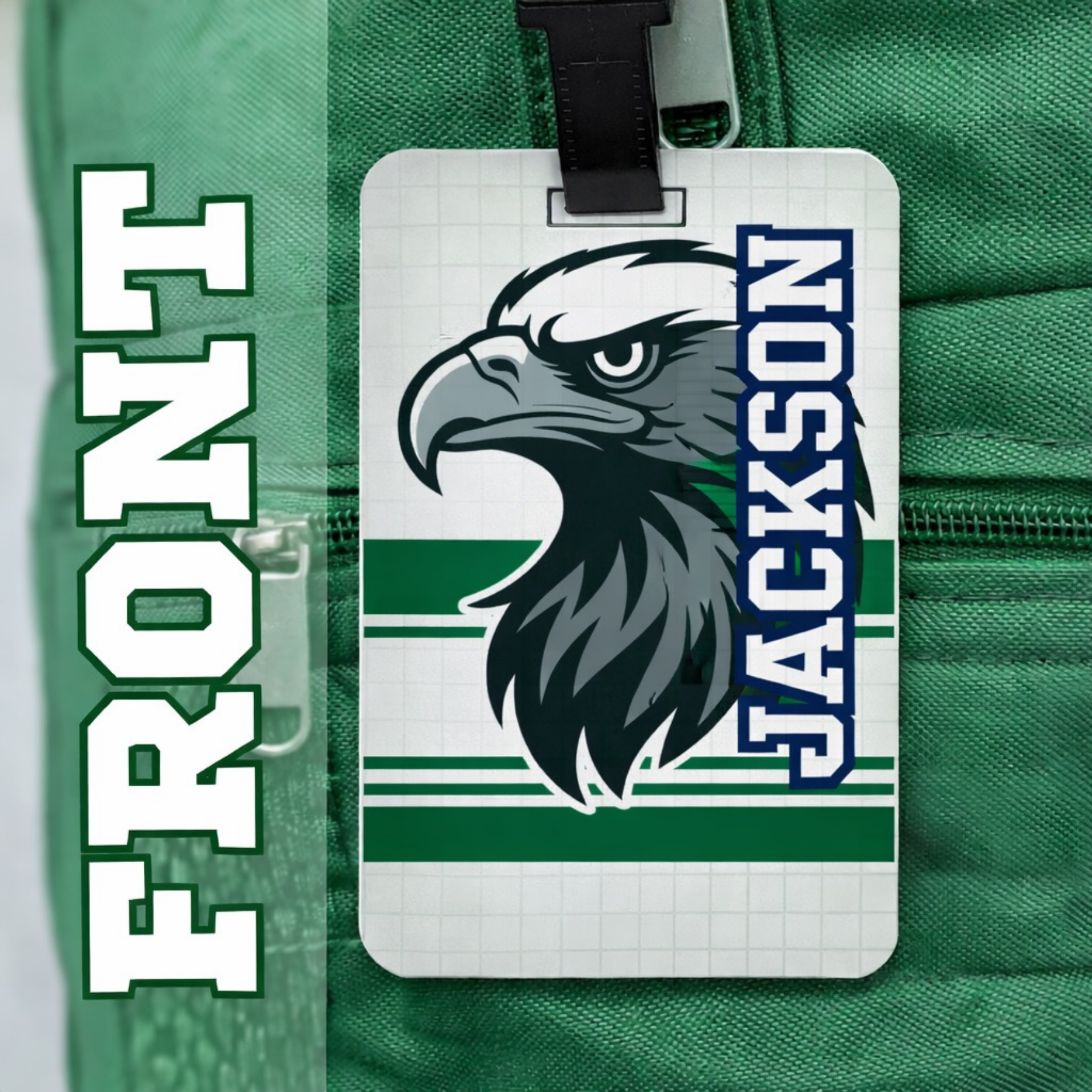 Eagles Mascot Bag Tag