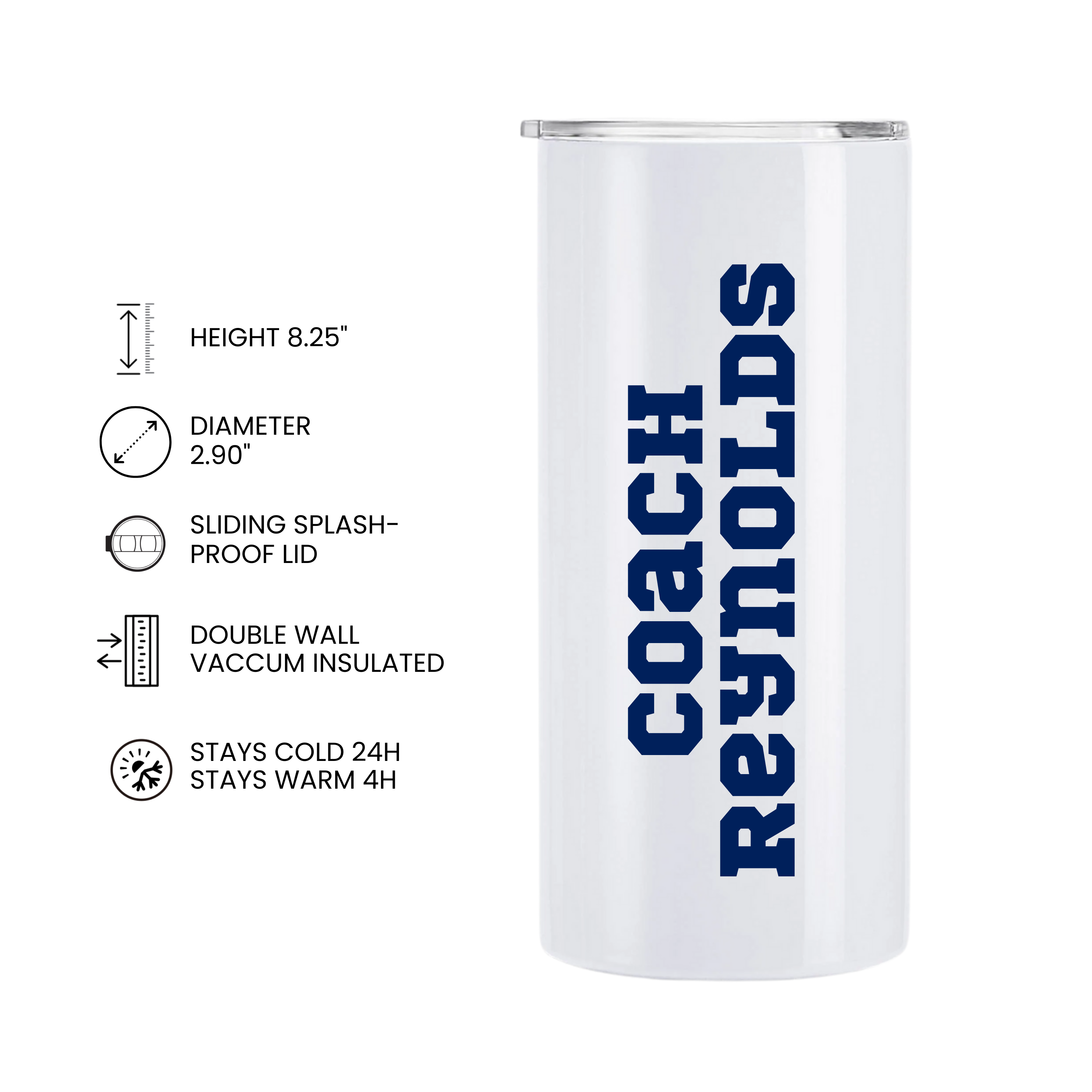 Wildcats 20oz Travel Tumbler