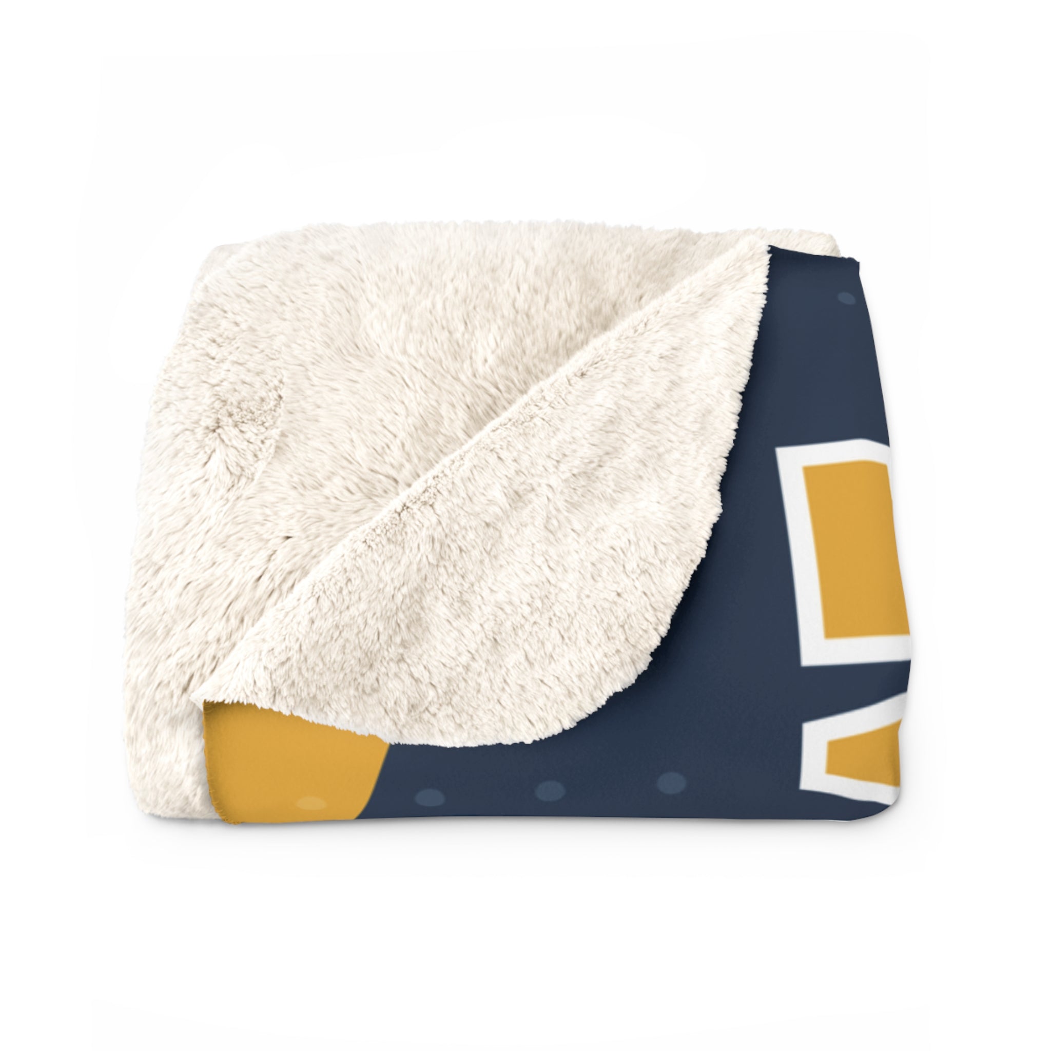 Basketball Sherpa Blanket – Personalized Comfort & Style