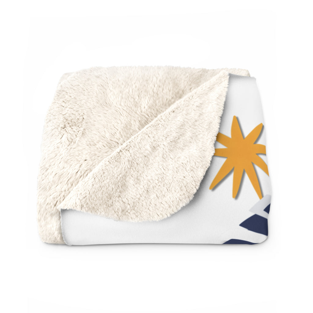 Cheer Sherpa Fleece Blanket – Personalized Team Spirit & Cozy Comfort