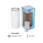 Custom school spirit 20oz tumbler — personalized with school mascot and colors