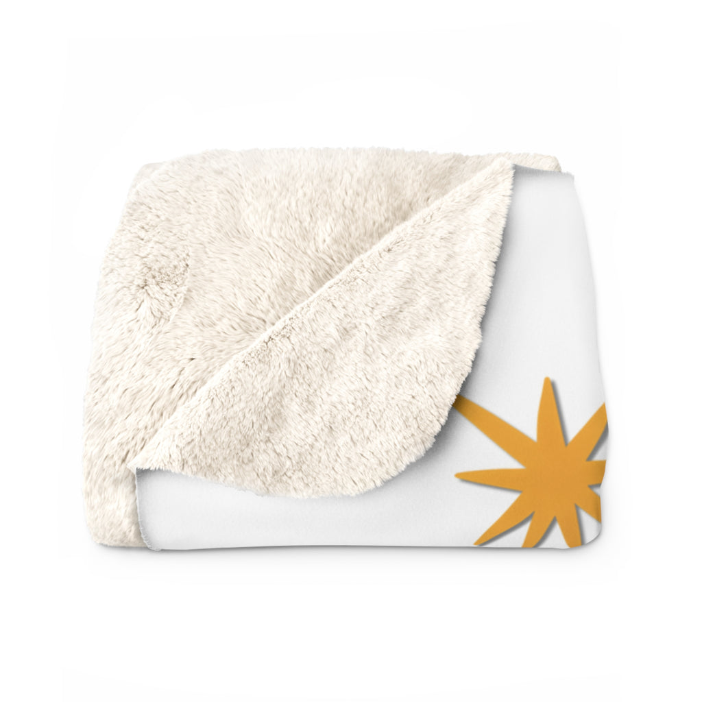 Cheer Sherpa Fleece Blanket – Personalized Team Spirit & Cozy Comfort