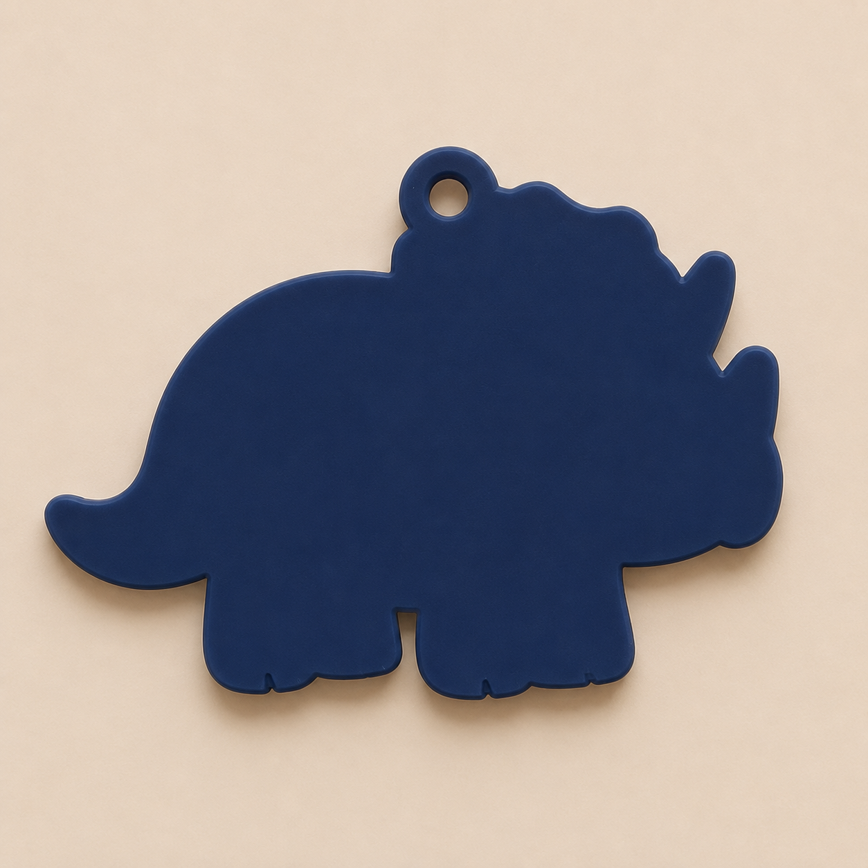Triceratops Personalized Name Bag Tag