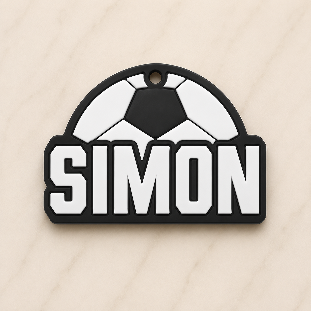 Soccer Personalized Name Bag Tag