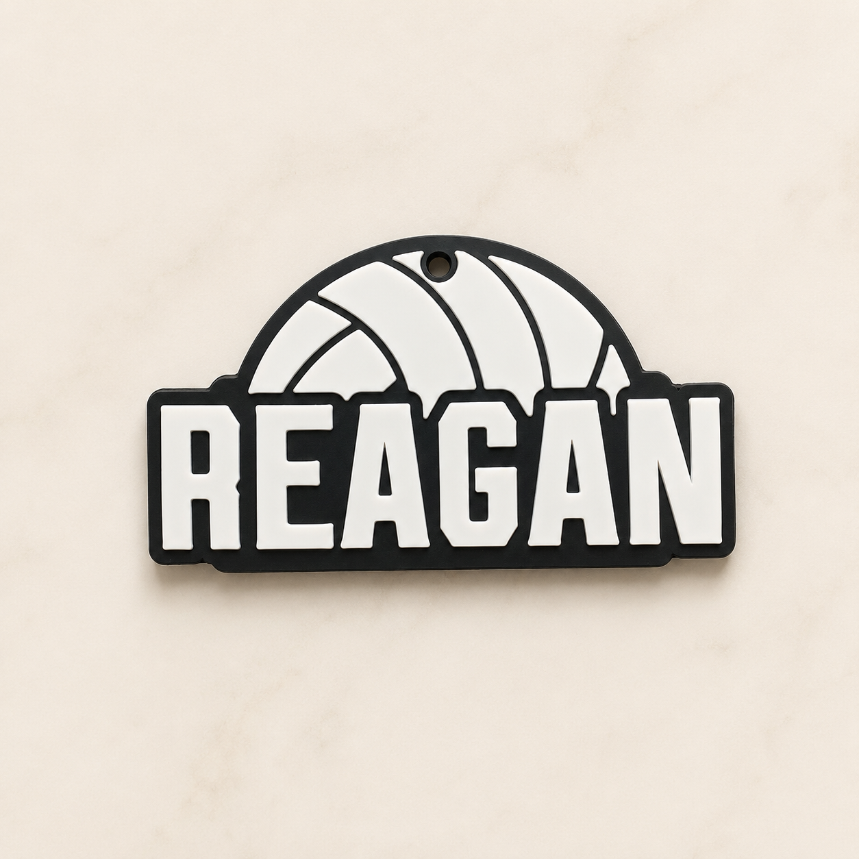 Volleyball Personalized Name Bag Tag