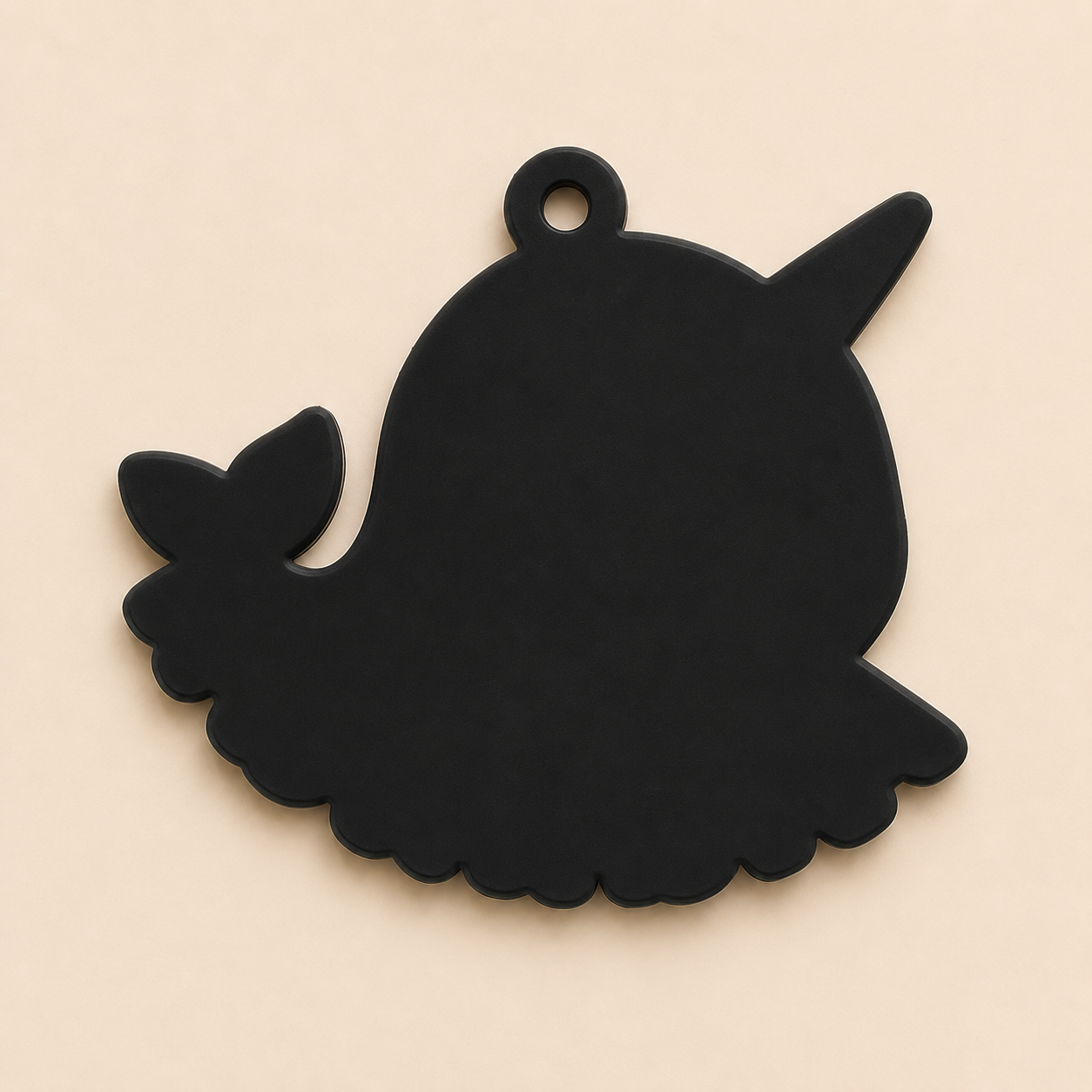 Narwhal Personalized Name Bag Tag