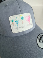 Dad or Grandpa hat - FULL COLOR Children's drawing or handwriting