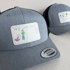 Dad or Grandpa hat - FULL COLOR Children's drawing or handwriting