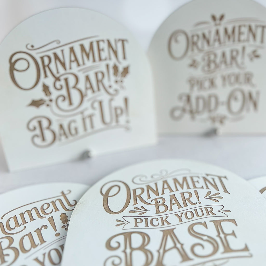Ornament Bar Bundle - SVG Files