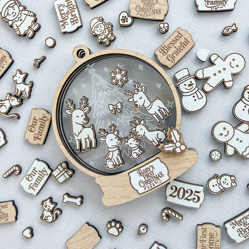 Shaker Ornament Bar Bundle - SVG Files