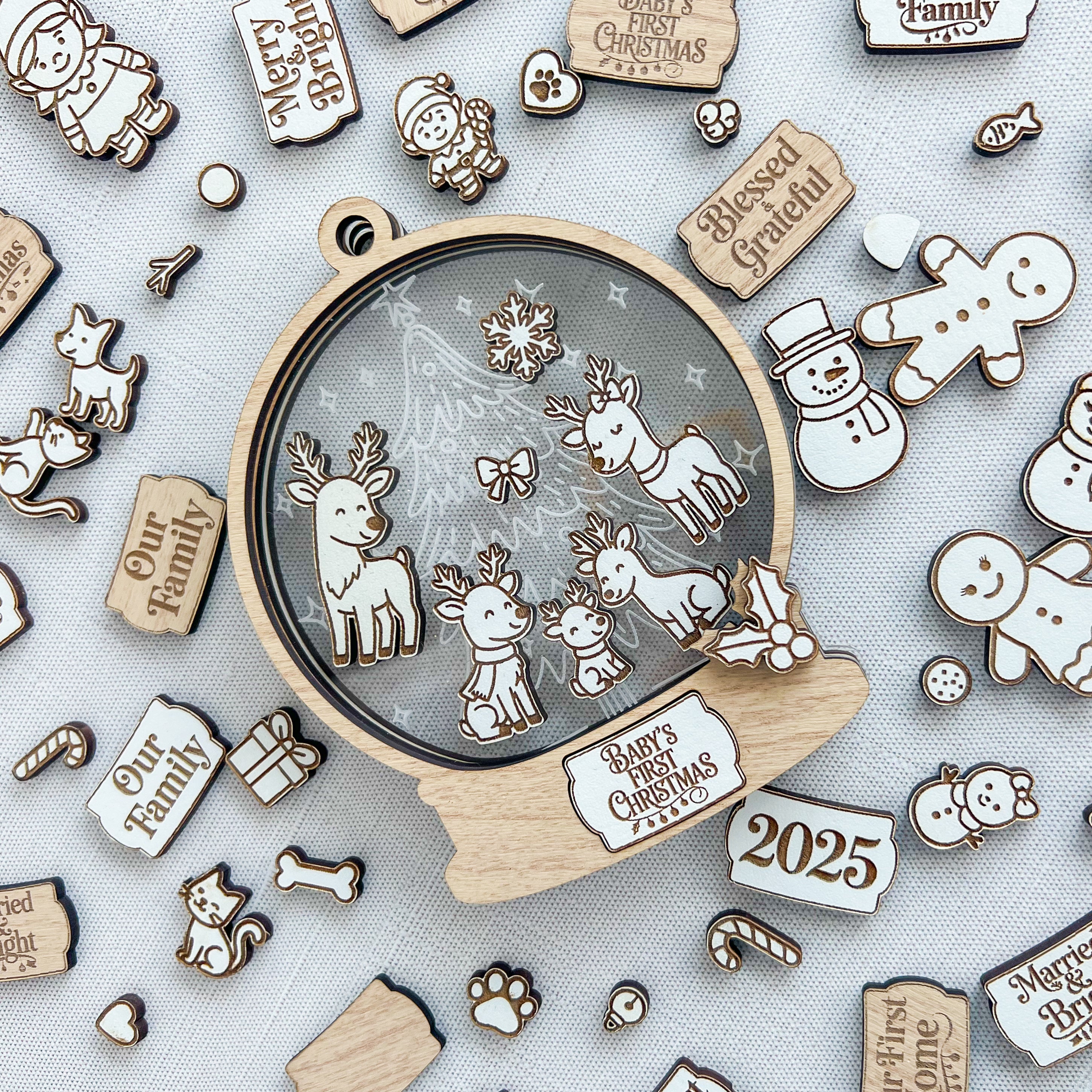 Shaker Ornament Bar Bundle - SVG Files