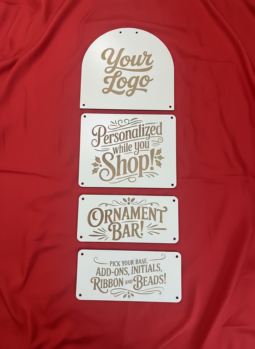 Craft Fair Booth Signage SVG & Printable Bundle