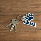 Wildcats Personalized Mascot Keychain