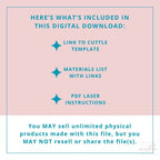 Birthday Princess message board prop SVG File - Digital File