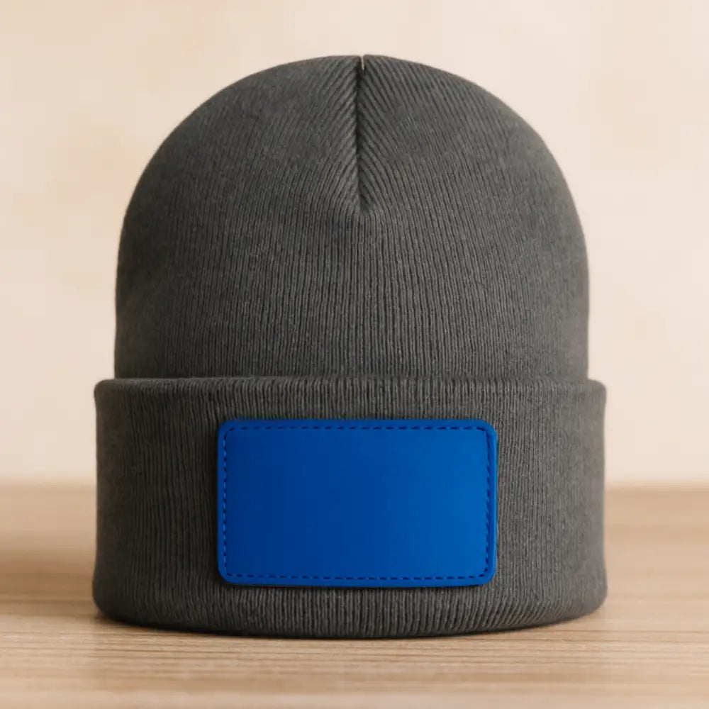 Coach Beanie Hat - Personalized - Gray / Rawhide - Physical Product
