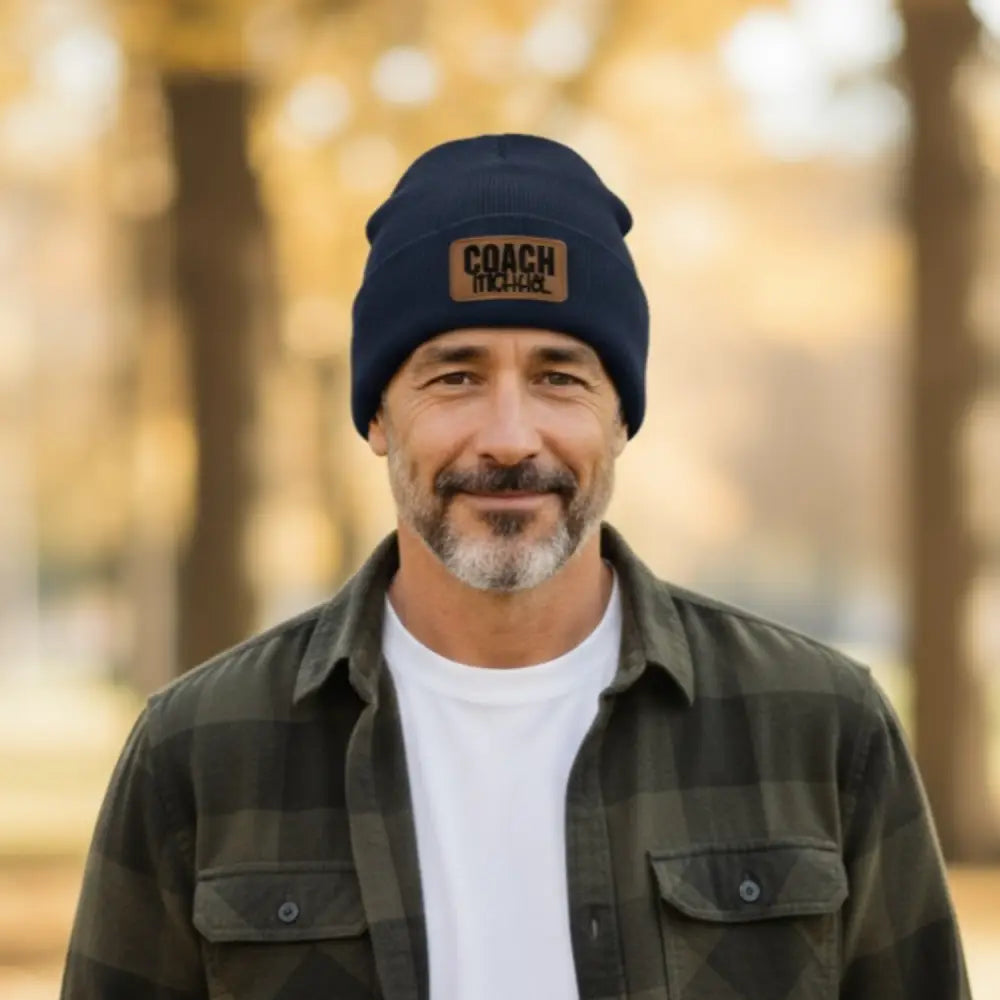 Coach Beanie Hat - Personalized - Physical Product