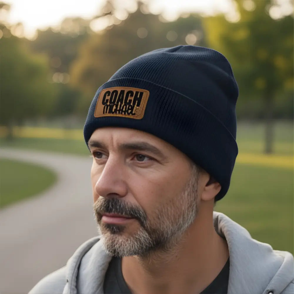 Coach Beanie Hat - Personalized - Physical Product
